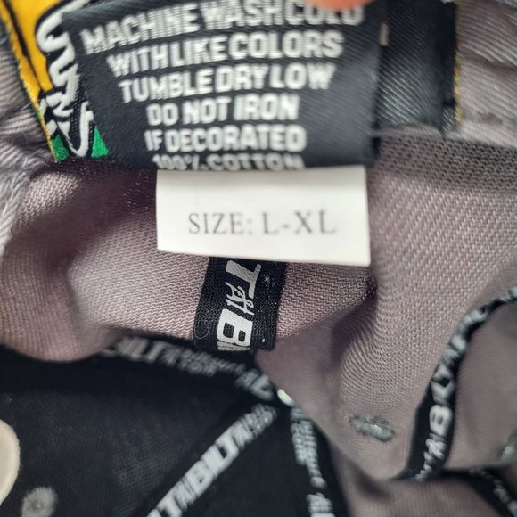 Bilt Designer Grey L / XL Fitted Hat Baseball Cap - Picture 4 of 4